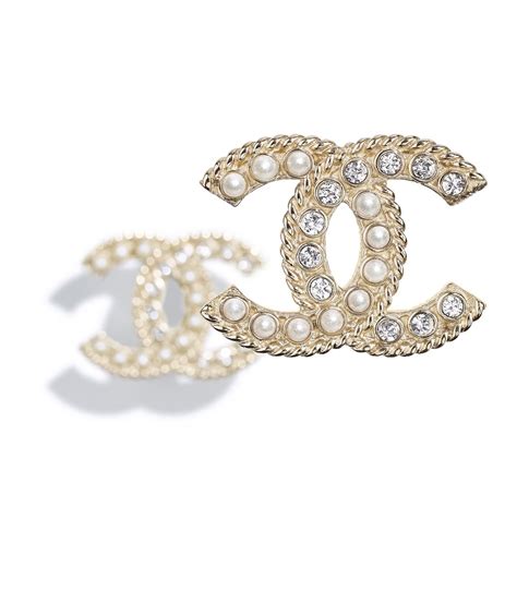 chanel baby earrings|Chanel earrings ab3778 b02998 n6852.